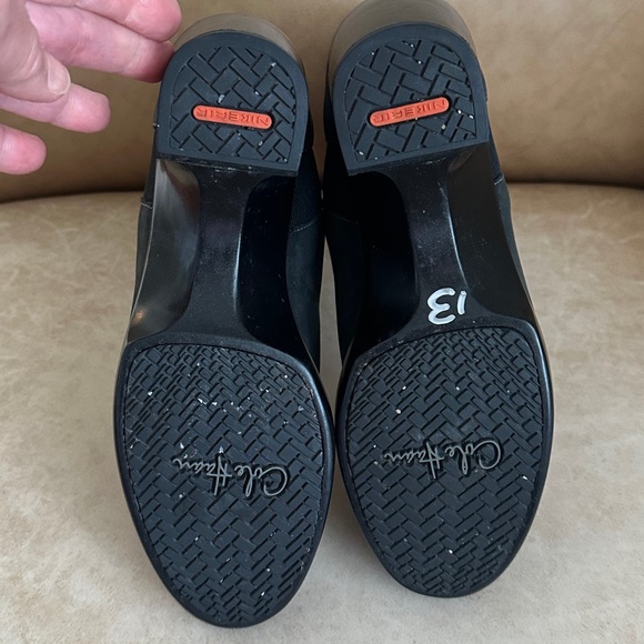 Cole Haan Nike Air Sara Nubuck Leather Short Boot Dark Gray/Black Size 7 Casual - Picture 7 of 12